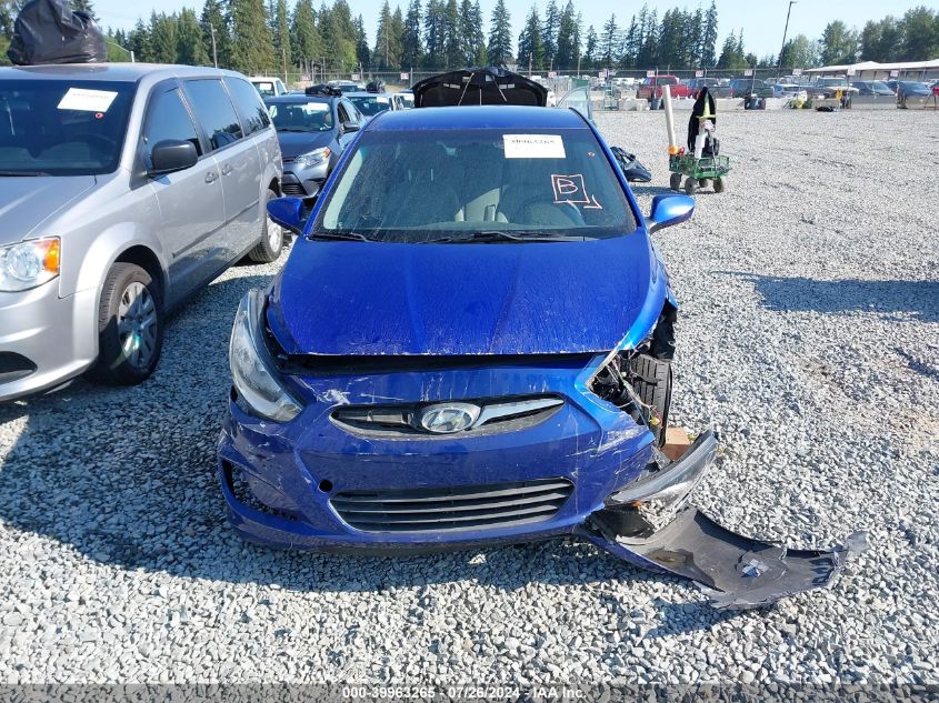 2014 Hyundai Accent Gls VIN: KMHCT4AE7EU700616 Lot: 39963265