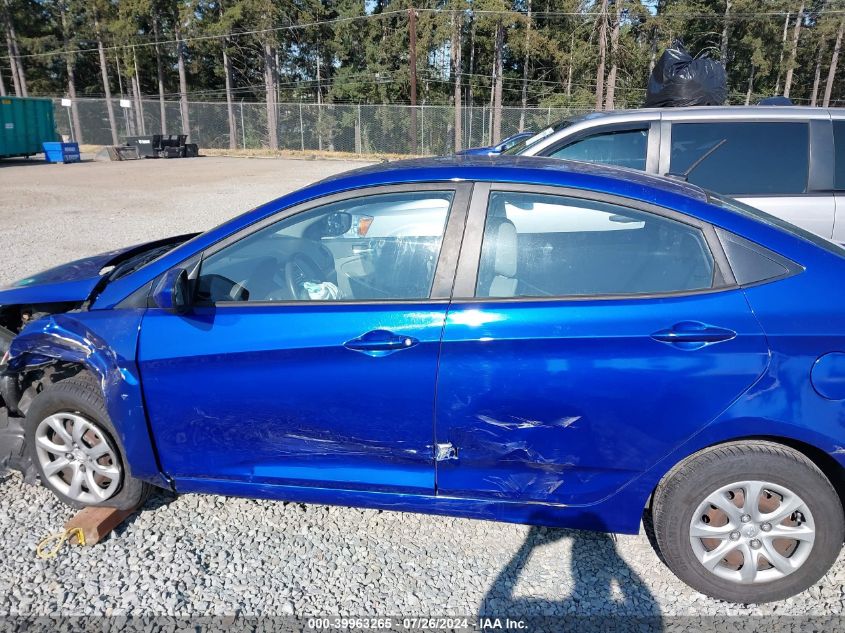 2014 Hyundai Accent Gls VIN: KMHCT4AE7EU700616 Lot: 39963265