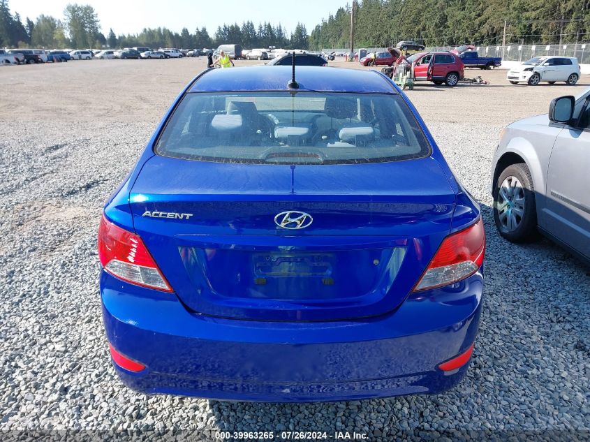 KMHCT4AE7EU700616 2014 Hyundai Accent Gls