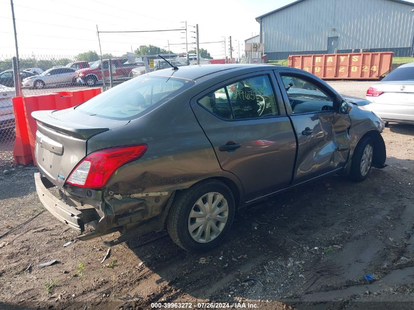 2016 Nissan Versa 1.6 S+ VIN: 3N1CN7AP8GL816716 Lot: 39963272