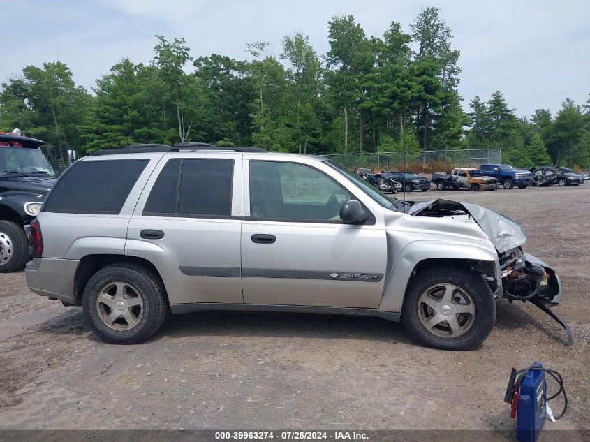 2004 Chevrolet Trailblazer Ls VIN: 1GNDT13S442232436 Lot: 39963274