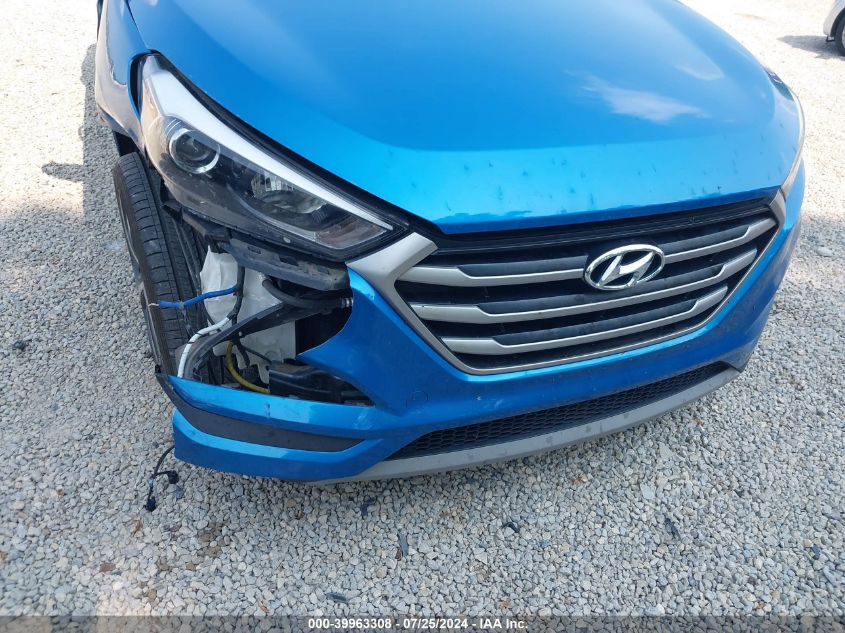 2017 Hyundai Tucson Sport VIN: KM8J33A27HU459281 Lot: 39963308