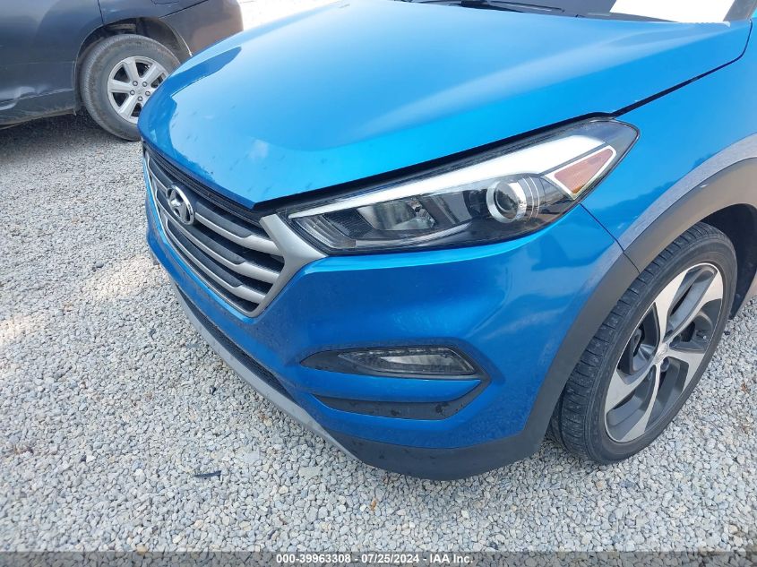 2017 Hyundai Tucson Sport VIN: KM8J33A27HU459281 Lot: 39963308