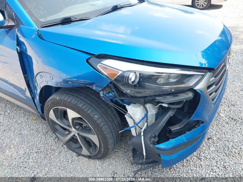 2017 Hyundai Tucson Sport VIN: KM8J33A27HU459281 Lot: 39963308