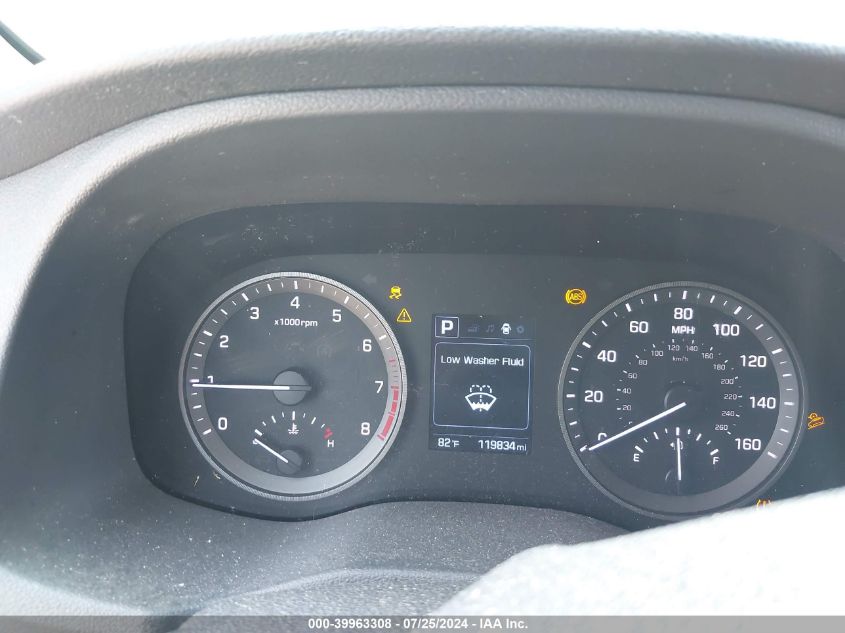 2017 Hyundai Tucson Sport VIN: KM8J33A27HU459281 Lot: 39963308