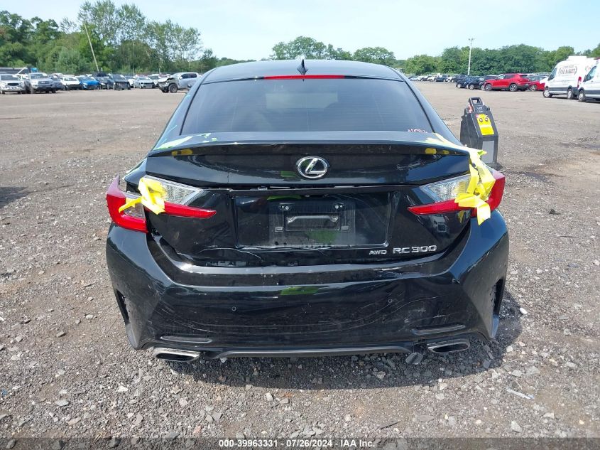 JTHSM5BC9G5001290 2016 Lexus Rc 300