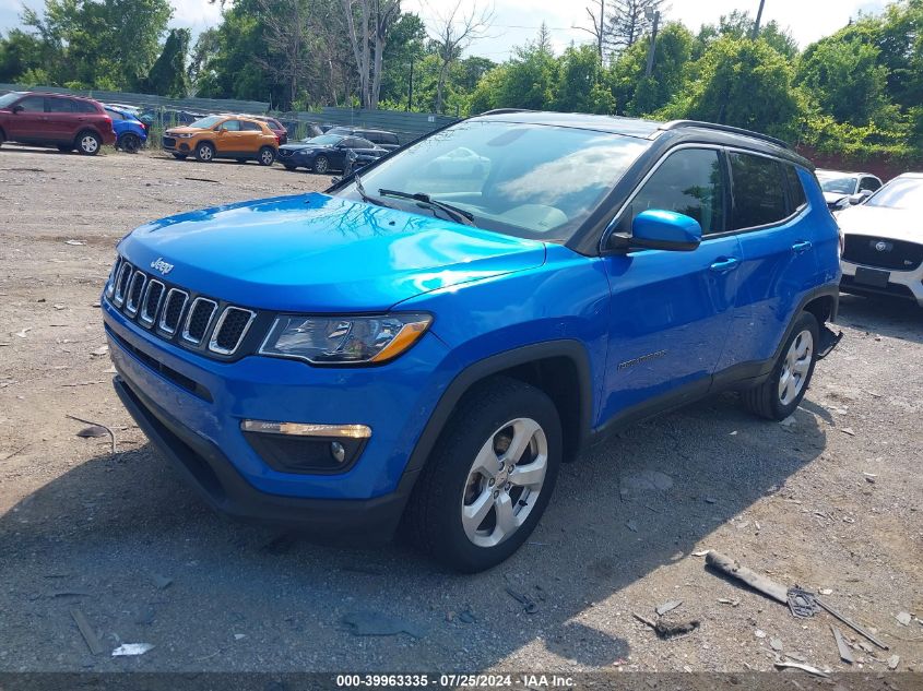 3C4NJDBB1JT456814 2018 Jeep Compass Latitude 4X4