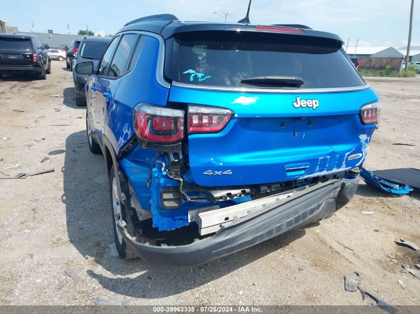 3C4NJDBB1JT456814 2018 Jeep Compass Latitude 4X4