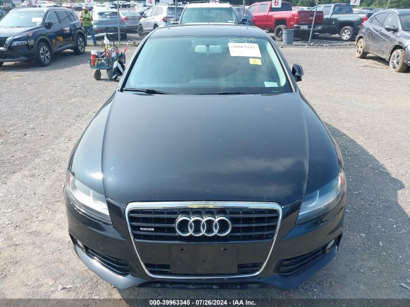 2010 Audi A4 2.0T Premium VIN: WAUBFAFL5AN006442 Lot: 39963345