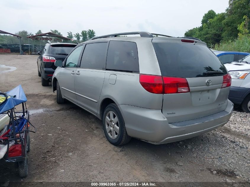 2005 Toyota Sienna Xle VIN: 5TDZA22C25S277289 Lot: 39963365