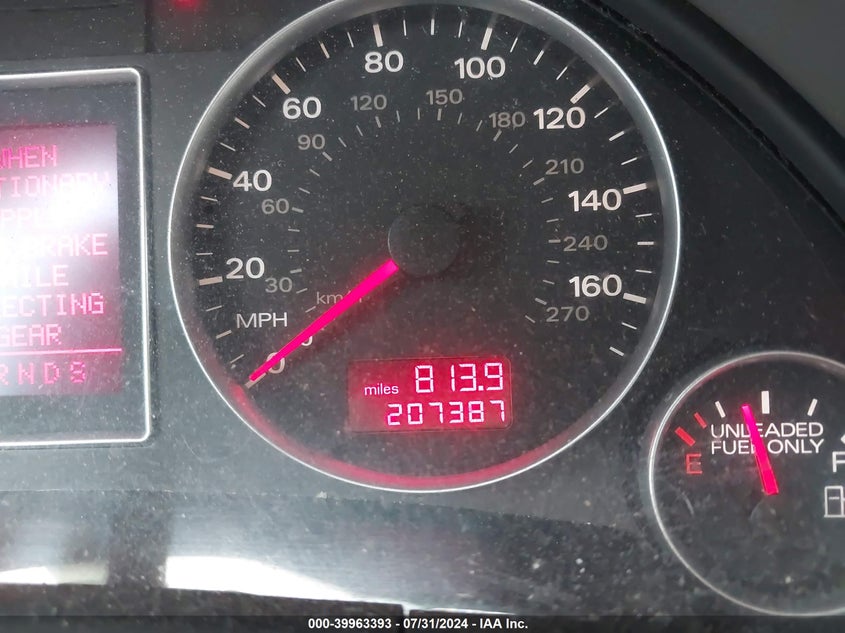 2007 Audi A4 2.0T VIN: WAUDF78E27A217558 Lot: 39963393