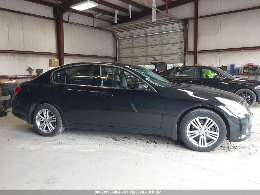 2011 Infiniti G37X VIN: JN1CV6AR2BM410697 Lot: 39963404