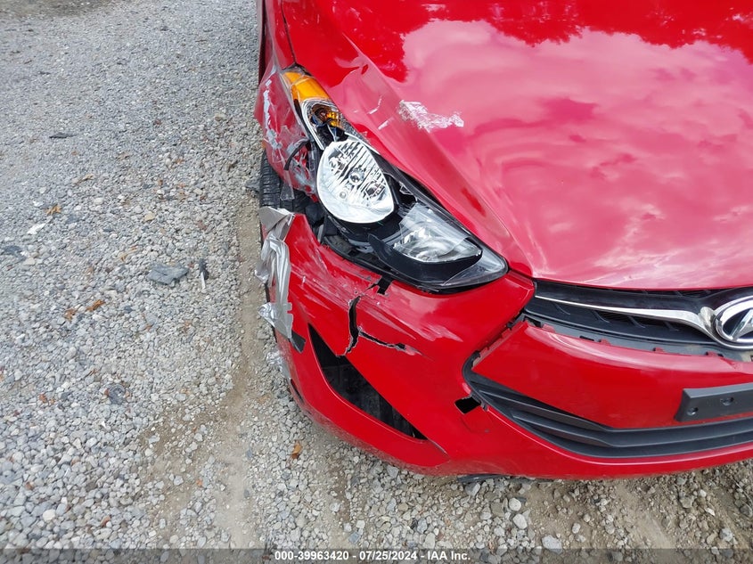 2013 Hyundai Elantra Gs VIN: KMHDH6AE6DU004491 Lot: 39963420