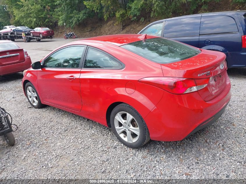 2013 Hyundai Elantra Gs VIN: KMHDH6AE6DU004491 Lot: 39963420