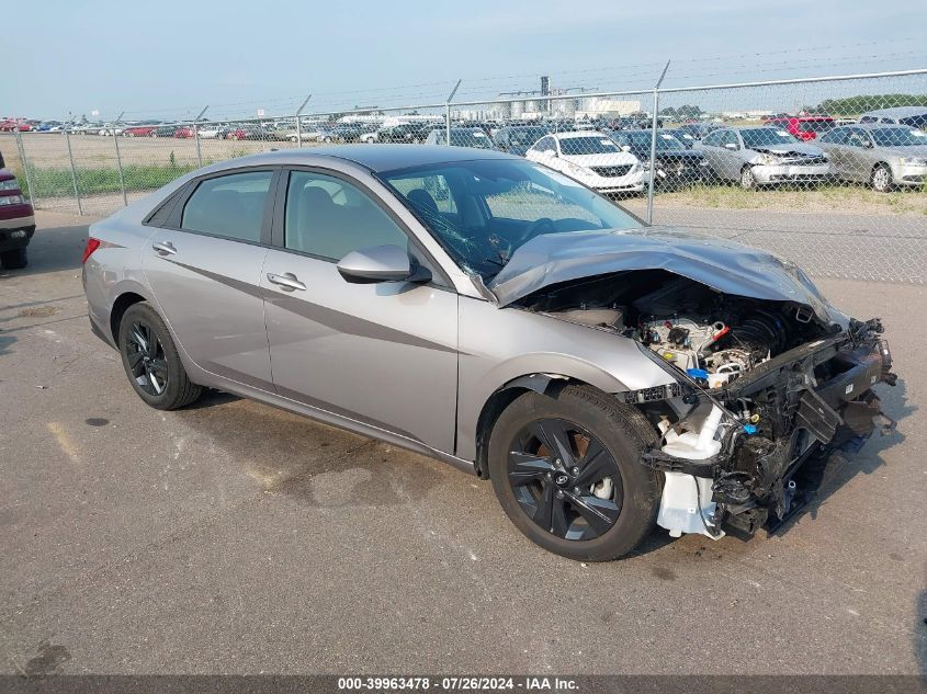 VIN KMHLS4AG9NU369641 2022 HYUNDAI ELANTRA SEL