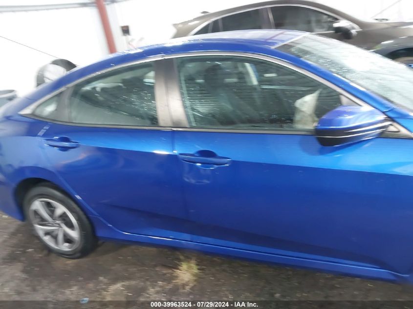 2020 Honda Civic Lx VIN: 19XFC2F63LE005472 Lot: 39963524