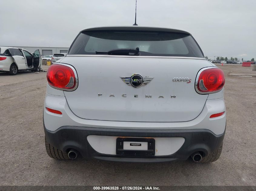 2015 Mini Paceman Cooper S VIN: WMWSS5C58FWT84538 Lot: 39963528