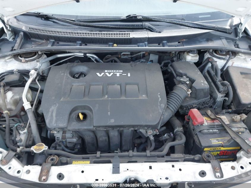 2010 Toyota Corolla Le VIN: 1NXBU4EE5AZ184110 Lot: 39963531