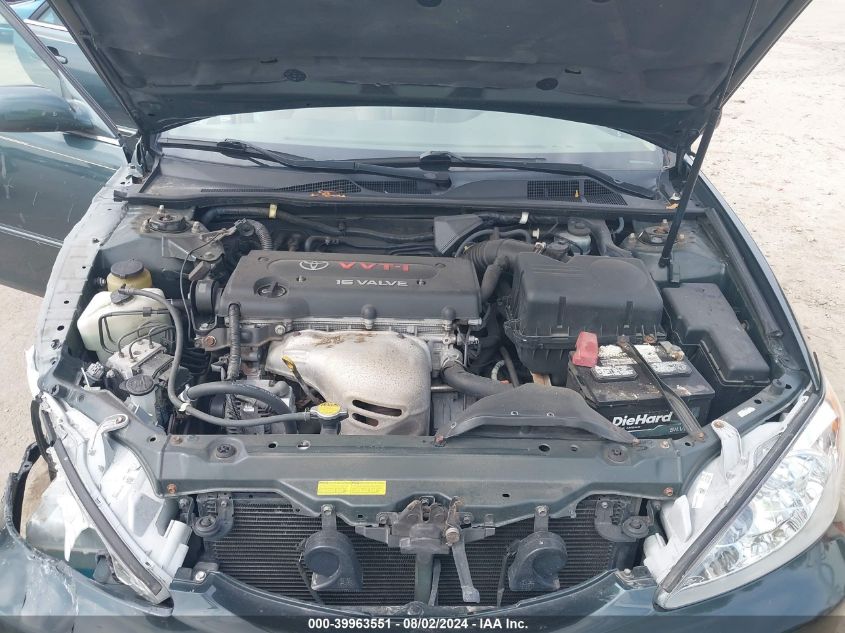 2003 Toyota Camry Xle VIN: 4T1BE30K93U650032 Lot: 39963551