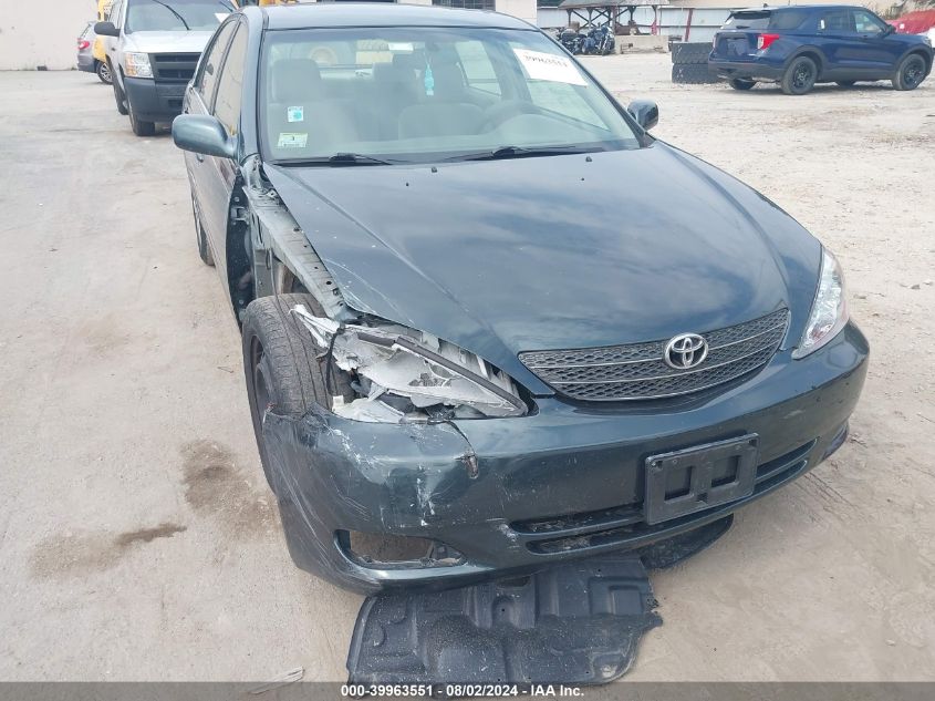2003 Toyota Camry Xle VIN: 4T1BE30K93U650032 Lot: 39963551