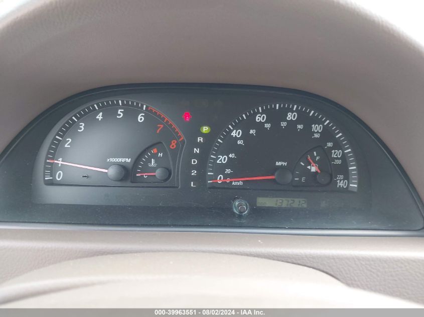 2003 Toyota Camry Xle VIN: 4T1BE30K93U650032 Lot: 39963551