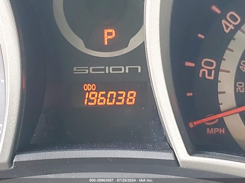 2011 Scion Tc VIN: JTKJF5C76B3006730 Lot: 39963557