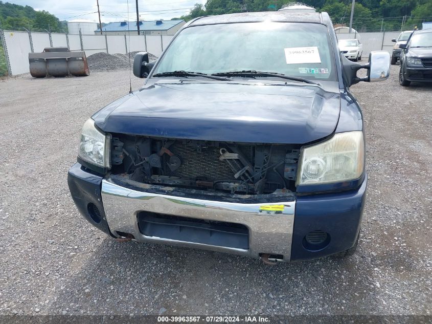 2006 Nissan Titan Se VIN: 1N6BA06B36N563227 Lot: 39963567