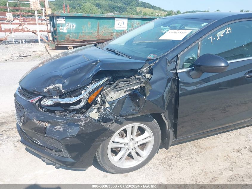 2018 Chevrolet Cruze Lt VIN: 1G1BE5SMXJ7136676 Lot: 39963568