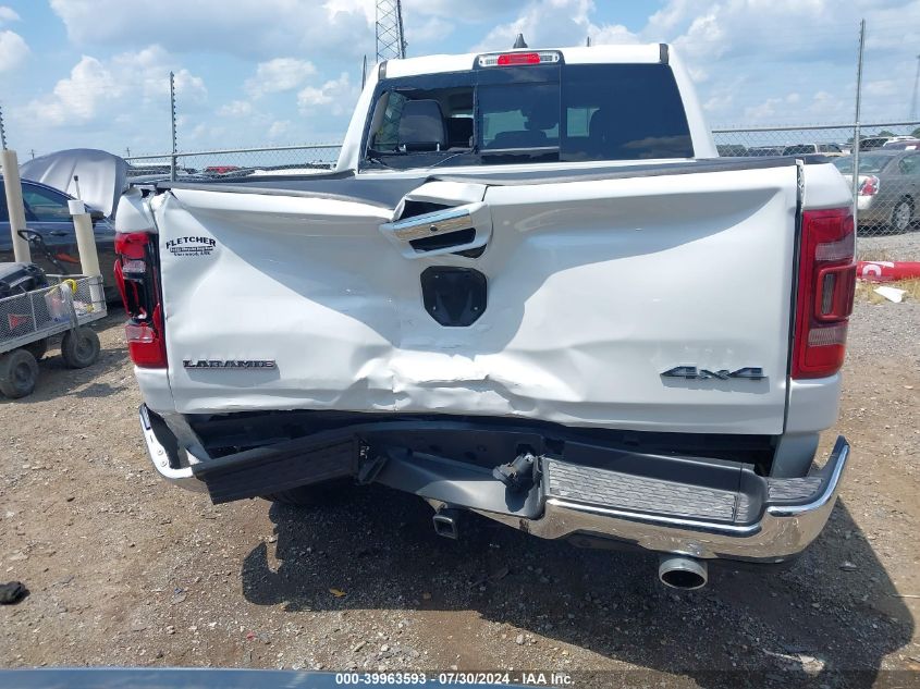 2022 Ram 1500 Laramie 4X4 5'7 Box VIN: 1C6SRFJT2NN207596 Lot: 39963593