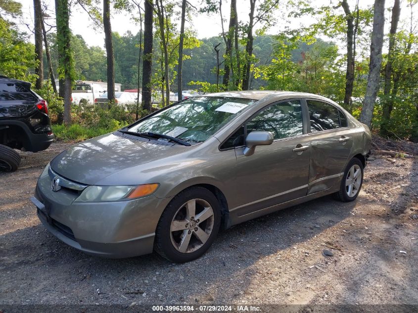 2006 Honda Civic Ex VIN: 1HGFA16866L023754 Lot: 39963594