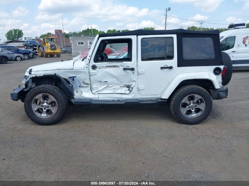 2016 Jeep Wrangler Unlimited Sahara VIN: 1C4BJWEG9GL182790 Lot: 39963597