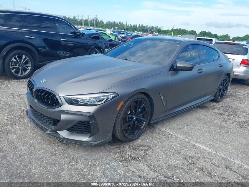 2020 BMW M850I Gtan Coupe VIN: WBAGV8C08LCE42182 Lot: 39963636