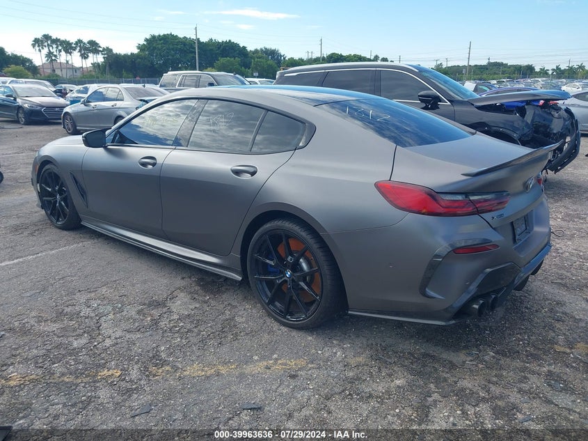 2020 BMW M850I Gtan Coupe VIN: WBAGV8C08LCE42182 Lot: 39963636