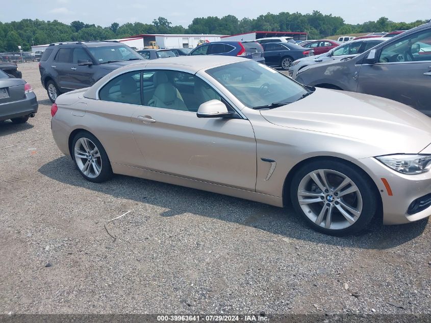 2016 BMW 428I xDrive VIN: WBA3T1C54GP823014 Lot: 39963641