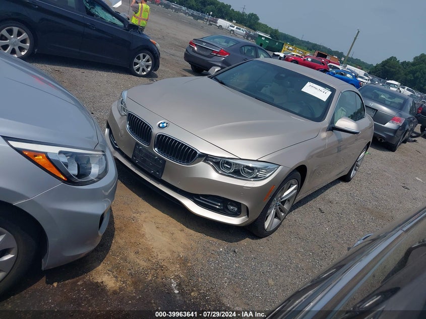 2016 BMW 428I xDrive VIN: WBA3T1C54GP823014 Lot: 39963641