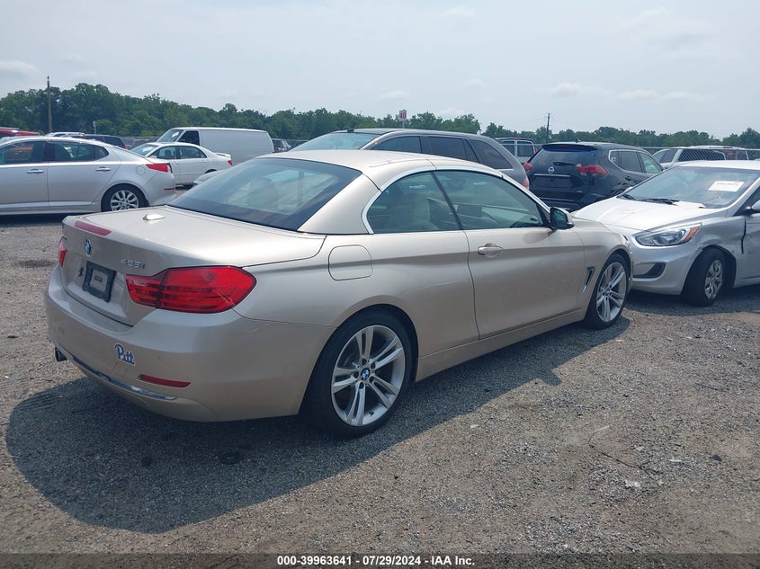 2016 BMW 428I xDrive VIN: WBA3T1C54GP823014 Lot: 39963641