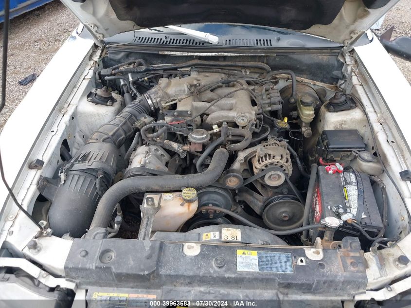 2002 Ford Mustang VIN: 1FAFP404X2F182134 Lot: 39963683