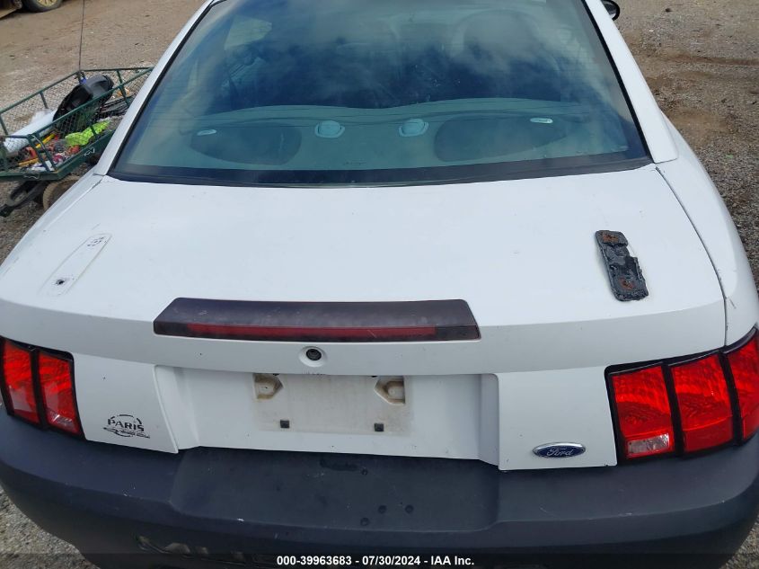 2002 Ford Mustang VIN: 1FAFP404X2F182134 Lot: 39963683