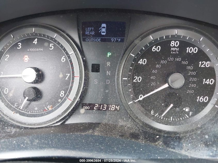 2008 Lexus Es 350 VIN: JTHBJ46G982262616 Lot: 39963684