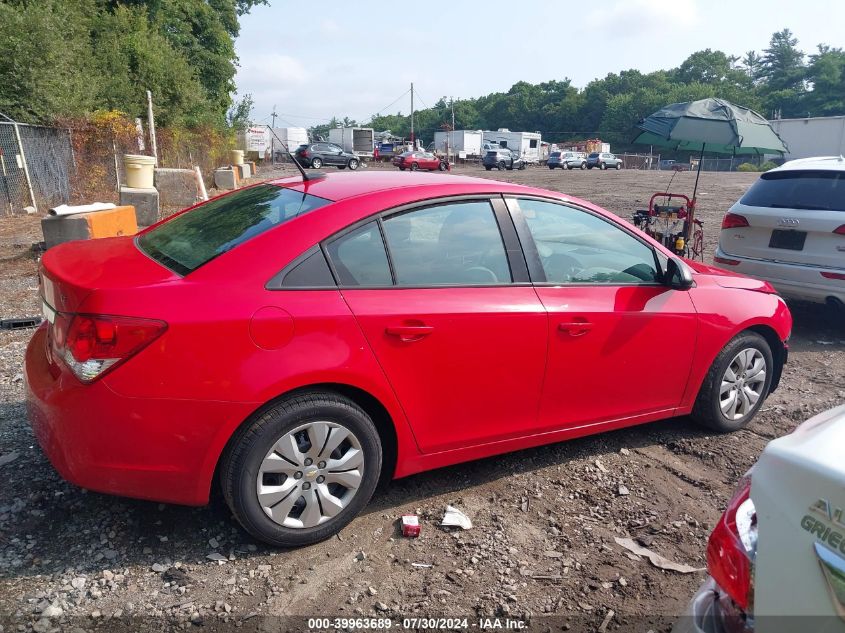 2014 Chevrolet Cruze Ls Auto VIN: 1G1PA5SGXE7168416 Lot: 39963689