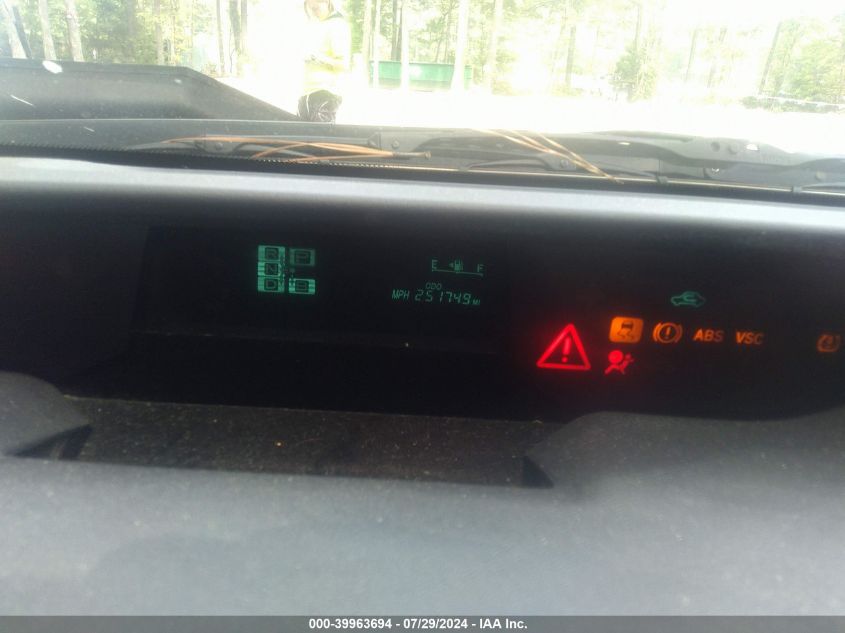 2004 Toyota Prius VIN: JTDKB20U540010367 Lot: 39963694