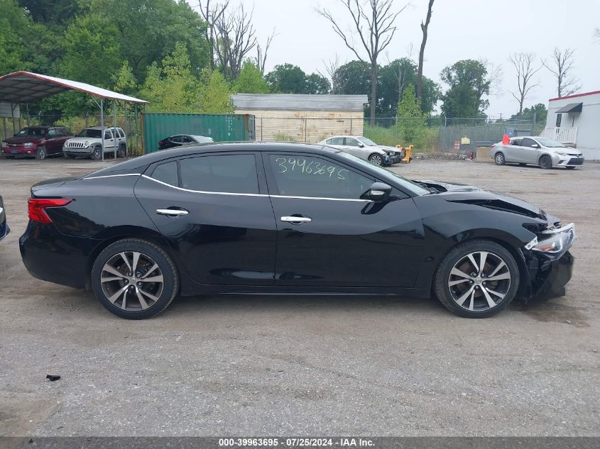 2018 Nissan Maxima 3.5 Sl VIN: 1N4AA6AP4JC387982 Lot: 39963695