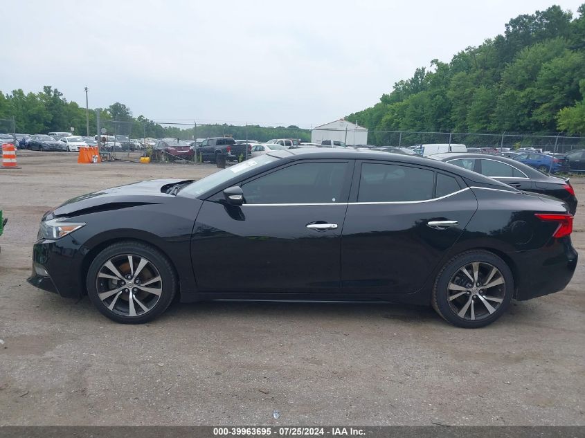 2018 Nissan Maxima 3.5 Sl VIN: 1N4AA6AP4JC387982 Lot: 39963695