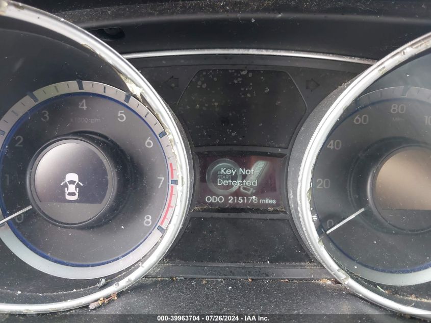 5NPEC4ACXBH258237 2011 Hyundai Sonata Se