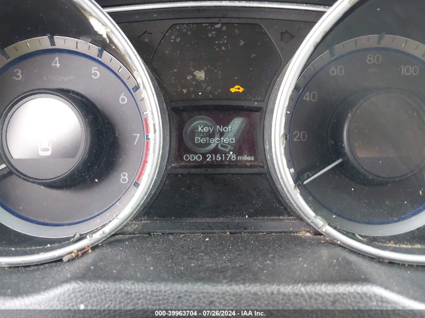 5NPEC4ACXBH258237 2011 Hyundai Sonata Se