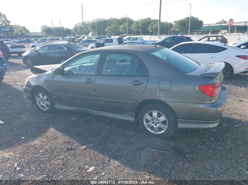 2008 Toyota Corolla Ce/Le/S VIN: 2T1BR32EX8C878657 Lot: 39963712