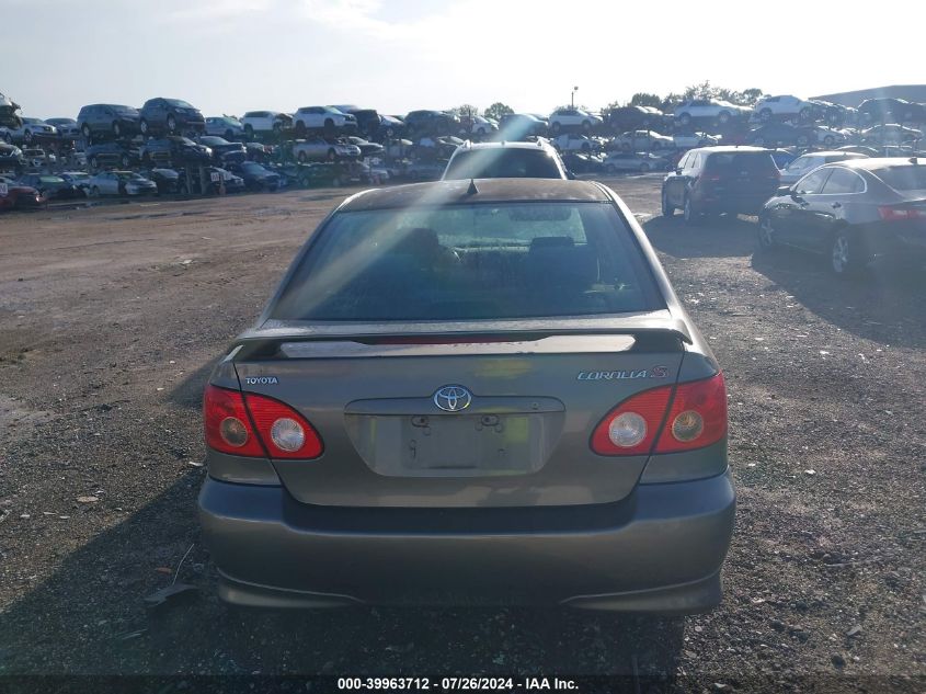 2008 Toyota Corolla Ce/Le/S VIN: 2T1BR32EX8C878657 Lot: 39963712