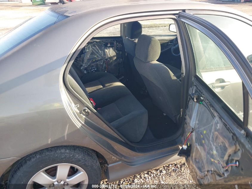 2008 Toyota Corolla Ce/Le/S VIN: 2T1BR32EX8C878657 Lot: 39963712