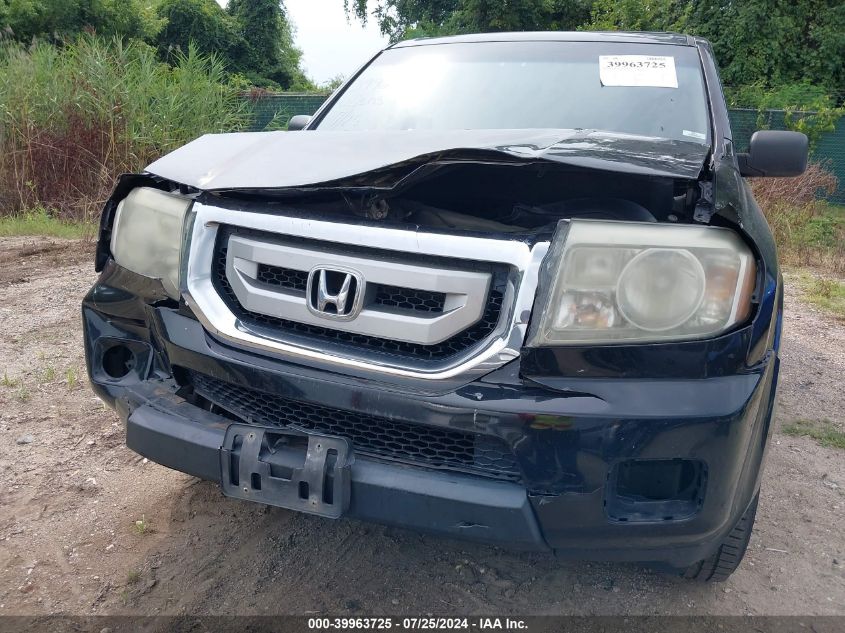 2010 Honda Pilot Lx VIN: 5FNYF3H21AB005946 Lot: 39963725