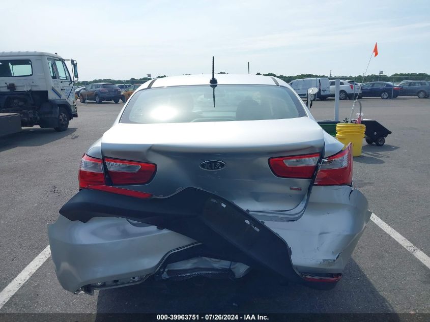 2016 Kia Rio Lx VIN: KNADM4A33G6548164 Lot: 39963751